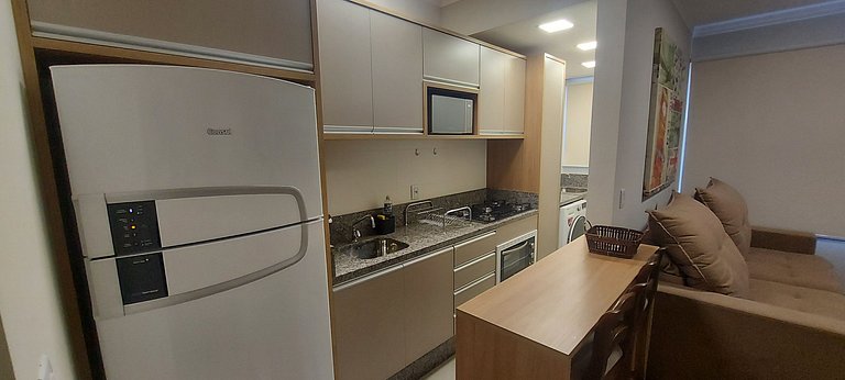 Apto Encantador Próximo a via gastronômica