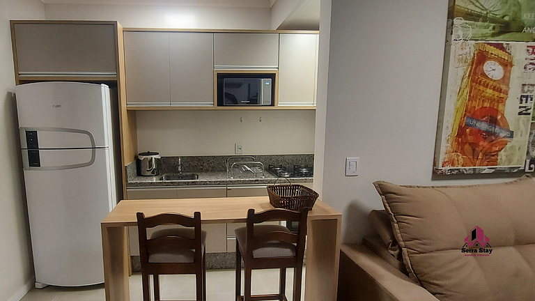 Apto Encantador Próximo a via gastronômica