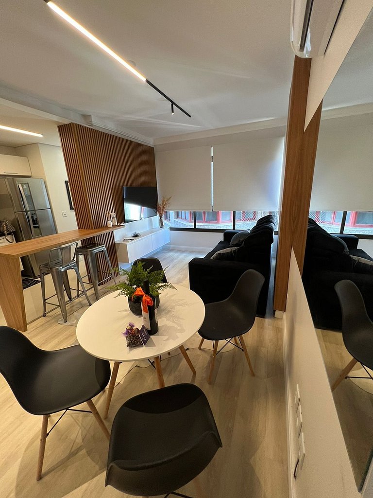 Apartamento mobiliado na Capital do Vinho (Bento)