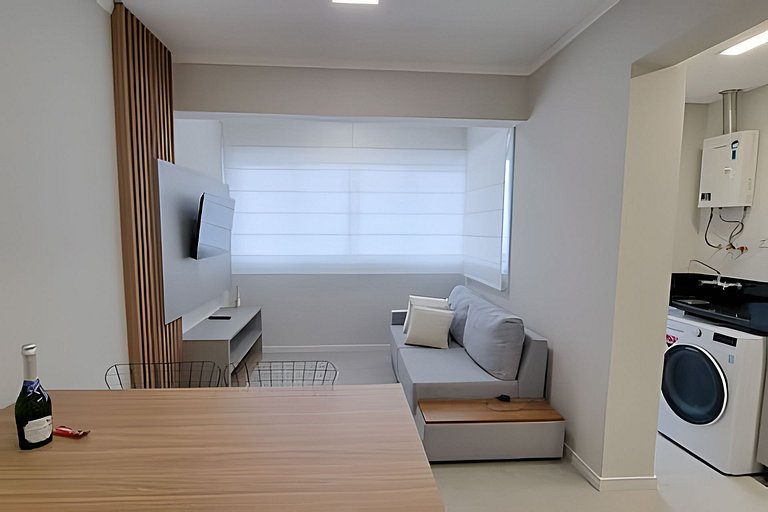 Apto de 1 dorm ao lado da Aurora e Maria Fumaça