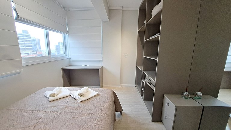 Apto de 1 dorm ao lado da Aurora e Maria Fumaça