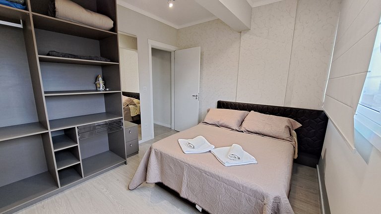 Apto de 1 dorm ao lado da Aurora e Maria Fumaça