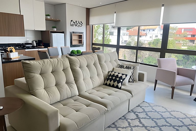 Apartamento próximo à Via Gastronômica com 2 dormitórios