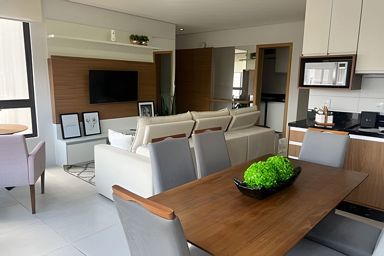 Apartamento próximo à Via Gastronômica com 2 dormitórios