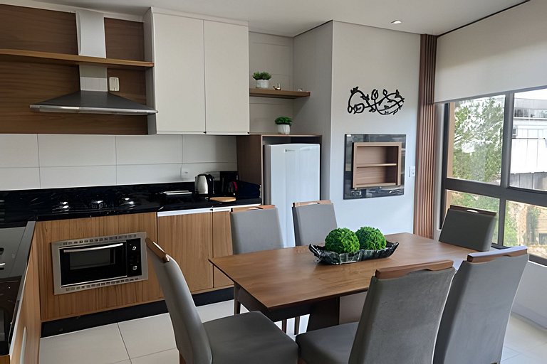 Apartamento com 2 quartos perto da Via Gastronômica