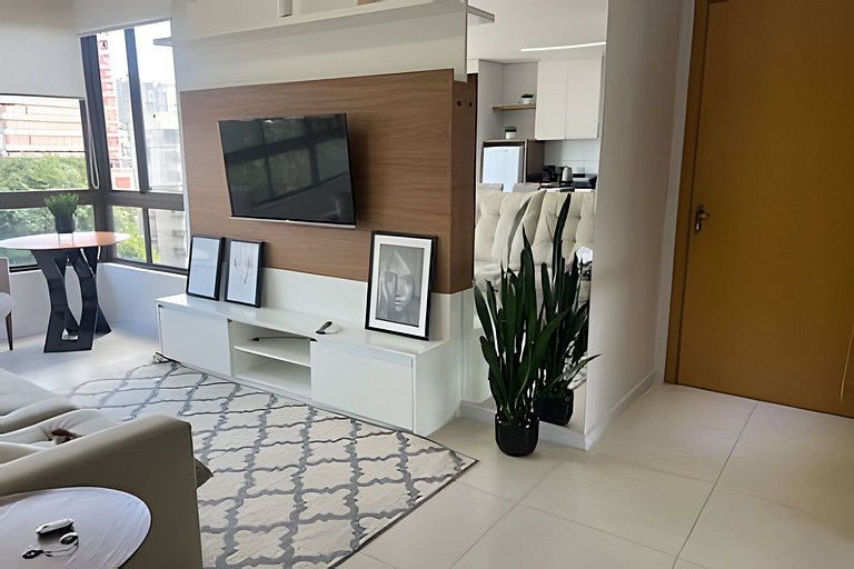 Apartamento com 2 quartos perto da Via Gastronômica