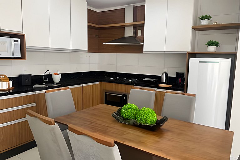 Apartamento com 2 quartos perto da Via Gastronômica