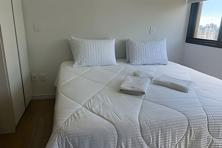 Apartamento próximo à Via Gastronômica com 2 dormitórios