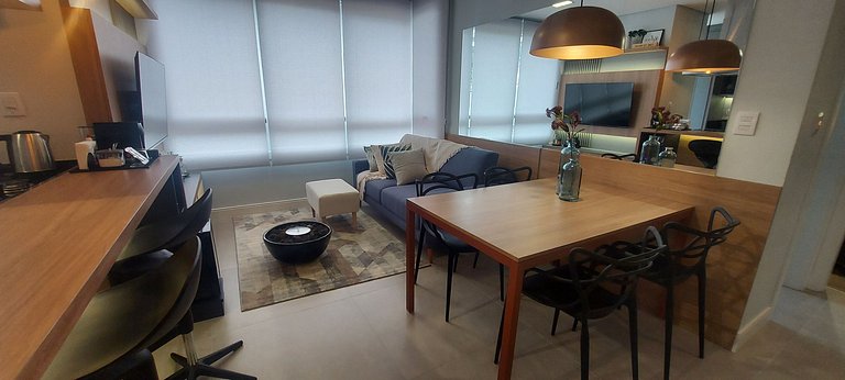 Apartamento Sofisticado e com Academia