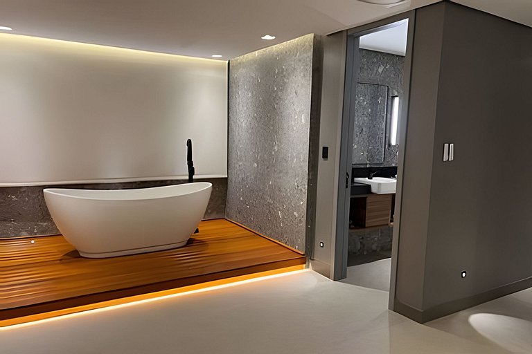 Casa Cielo Vale dos Vinhedos: apto premium com banheira e vi