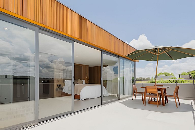 Apartamento com banheira Vale dos Vinhedos