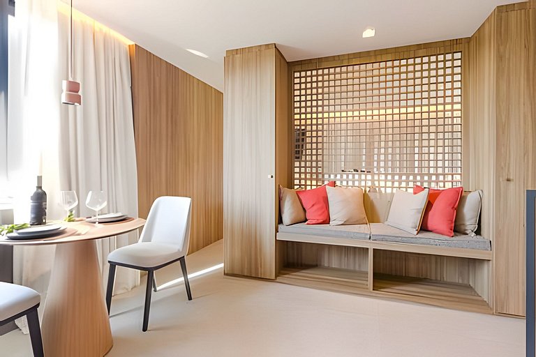 Apartamento com banheira Vale dos Vinhedos