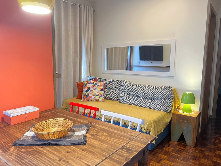 Apartamento com sacada e vista para o Vale dos Vinhedos