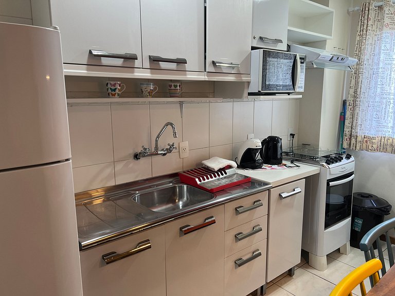 Apartamento com sacada e vista para o Vale dos Vinhedos