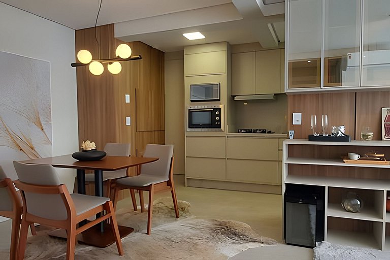 Apartamento Requinte com laser na cobertura