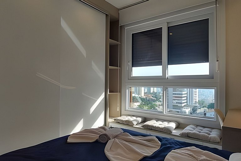 Apartamento Requinte com laser na cobertura
