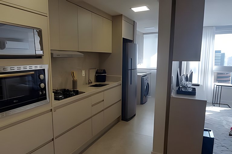 Apartamento Requinte com laser na cobertura