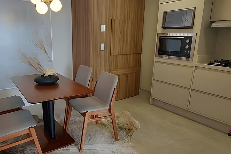 Apartamento Requinte com laser na cobertura