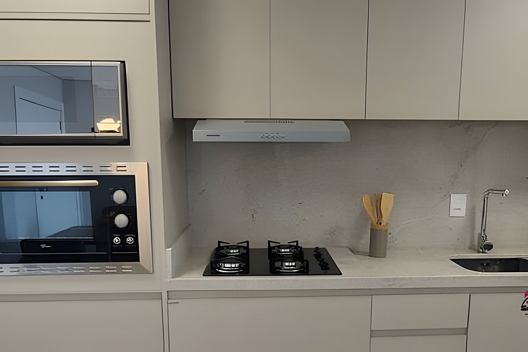 Apartamento Requinte com laser na cobertura