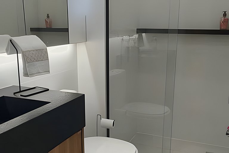 Apartamento Requinte com laser na cobertura