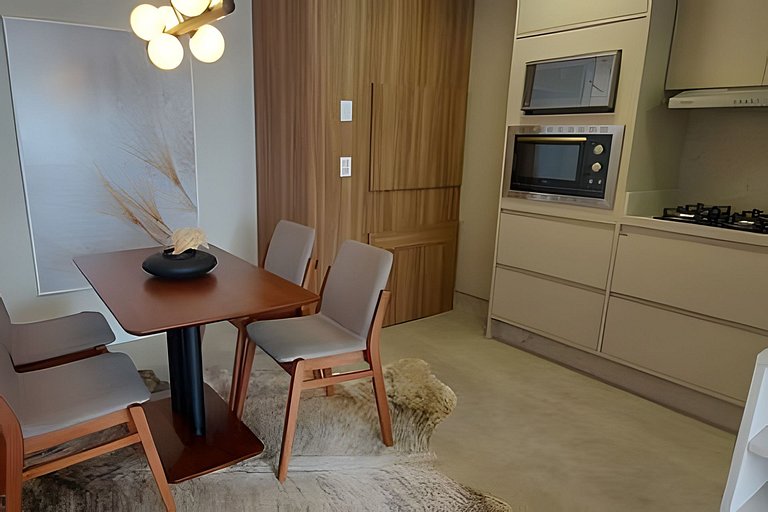 Apartamento Requinte com laser na cobertura