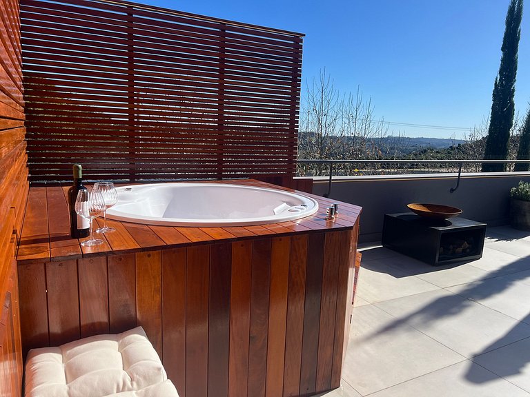 Casa Cielo Vale dos Vinhedos apto com Jacuzzi