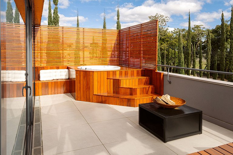 Casa Cielo Vale dos Vinhedos apto com Jacuzzi