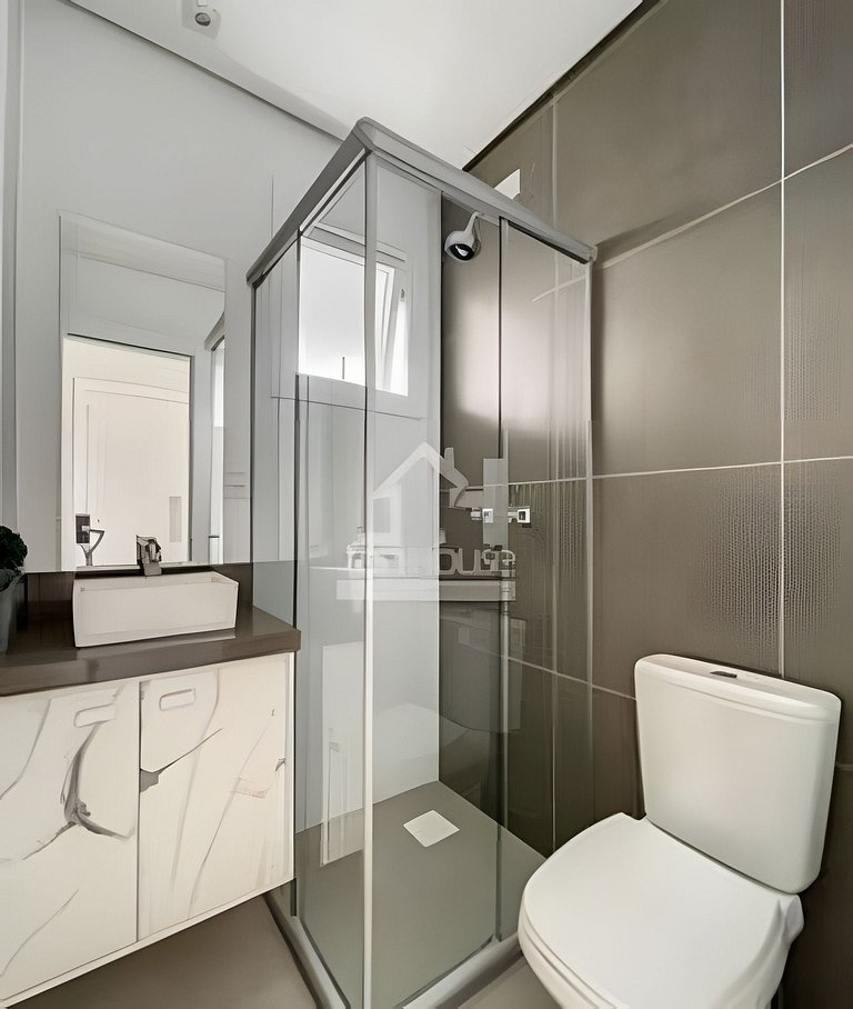 Apartamento no centro com academia