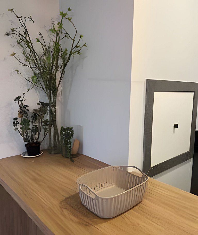 Apartamento no centro com academia