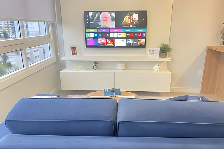 Apartamento moderno e funcional com academia