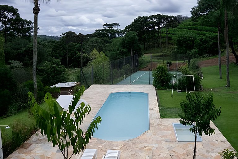 Casa na Serra Gaúcha com piscina