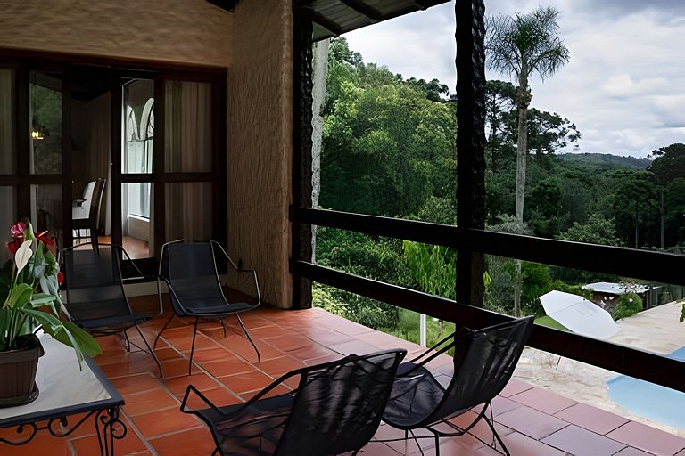 Casa na Serra Gaúcha com piscina disponível