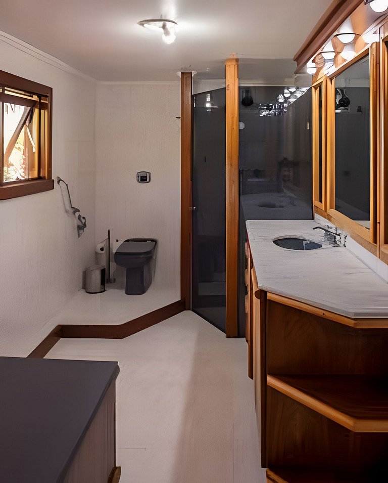 Casa 4 suíte, piscina interna em Pinto Bandeira