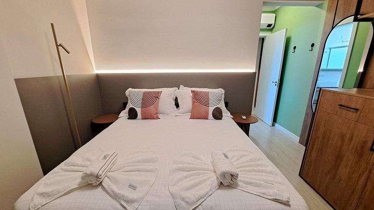 Apartamento suite próximo à Maria Fumaça