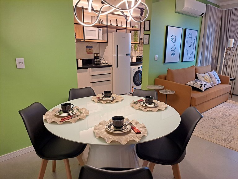 Apartamento novo próximo à Maria Fumaça