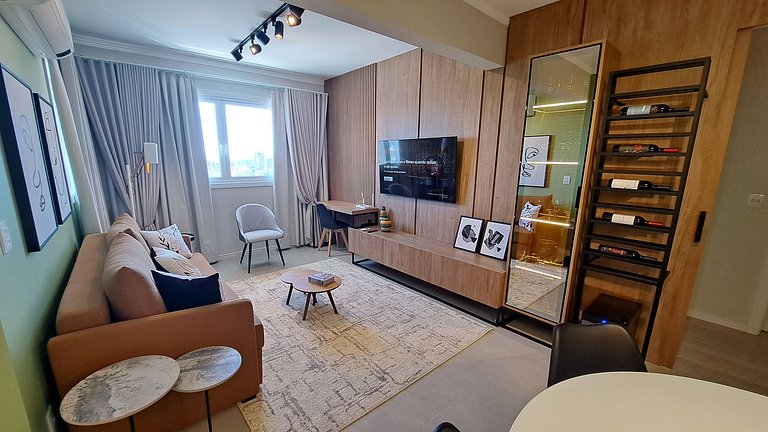 Apartamento novo próximo à Maria Fumaça