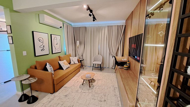 Apartamento novo próximo à Maria Fumaça