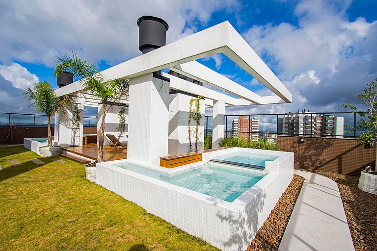 Apto Luxo Vila di Tondo Área Laser na Cobertura