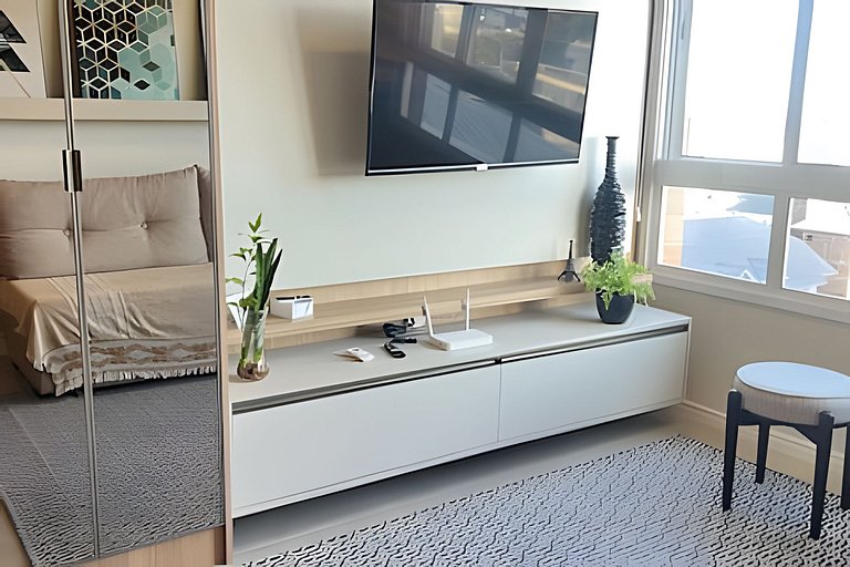 Apto na Terra do Vinho, perto da via gastronômica