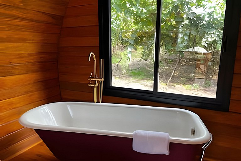 Cabana Chardonnay refúgio romântico entre vinhedos