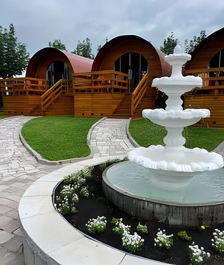 Cabana Chardonnay refúgio romântico entre vinhedos