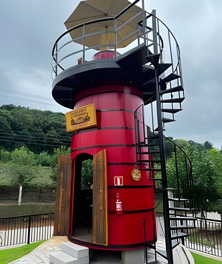 Cabana Chardonnay refúgio romântico entre vinhedos