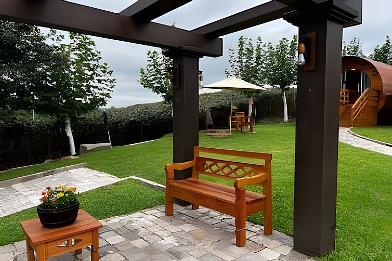 Cabana Cabernet sofisticação entre vinhedos