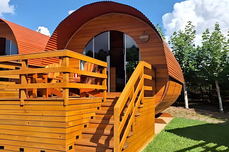 Cabana Cabernet sofisticação entre vinhedos