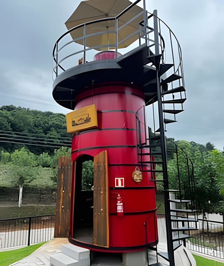 Cabana Cabernet sofisticação entre vinhedos