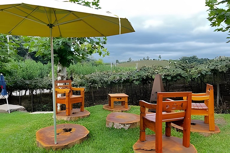 Cabana Cabernet sofisticação entre vinhedos