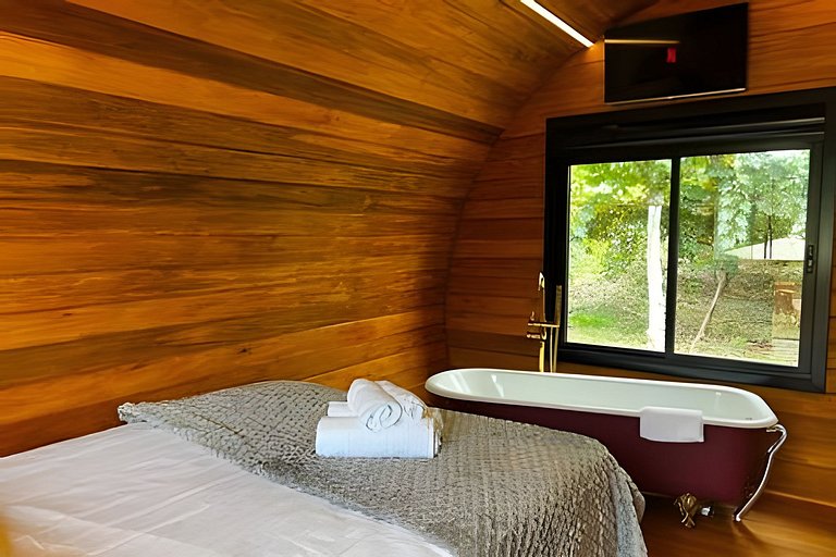 Cabana Cabernet sofisticação entre vinhedos