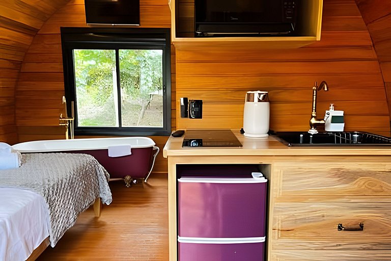 Cabana Cabernet sofisticação entre vinhedos