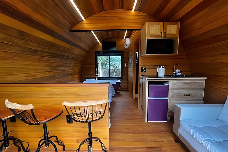 Cabana Cabernet sofisticação entre vinhedos