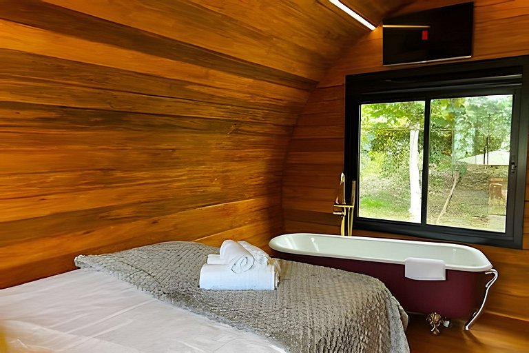 Cabana Merlot charme e aconchego entre vinhedos